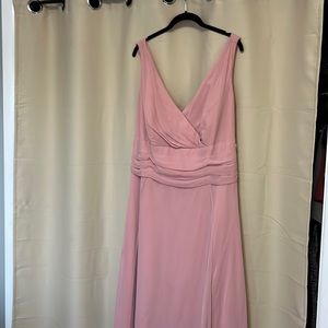 Pink Floor Length Gown - Perfect for Proms and Weddings!